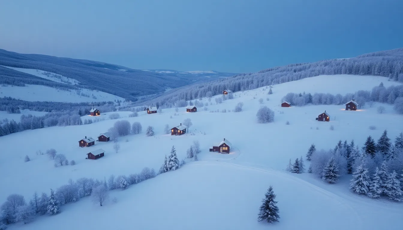 따뜻한 집에서 쉬고 있는 가족